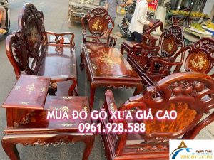 Thu mua đồ gỗ cũ