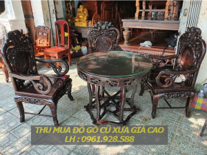 Mua đồ gỗ cũ xưa
