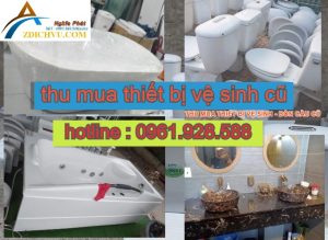 thu mua thiết bị vệ sinh cũ
